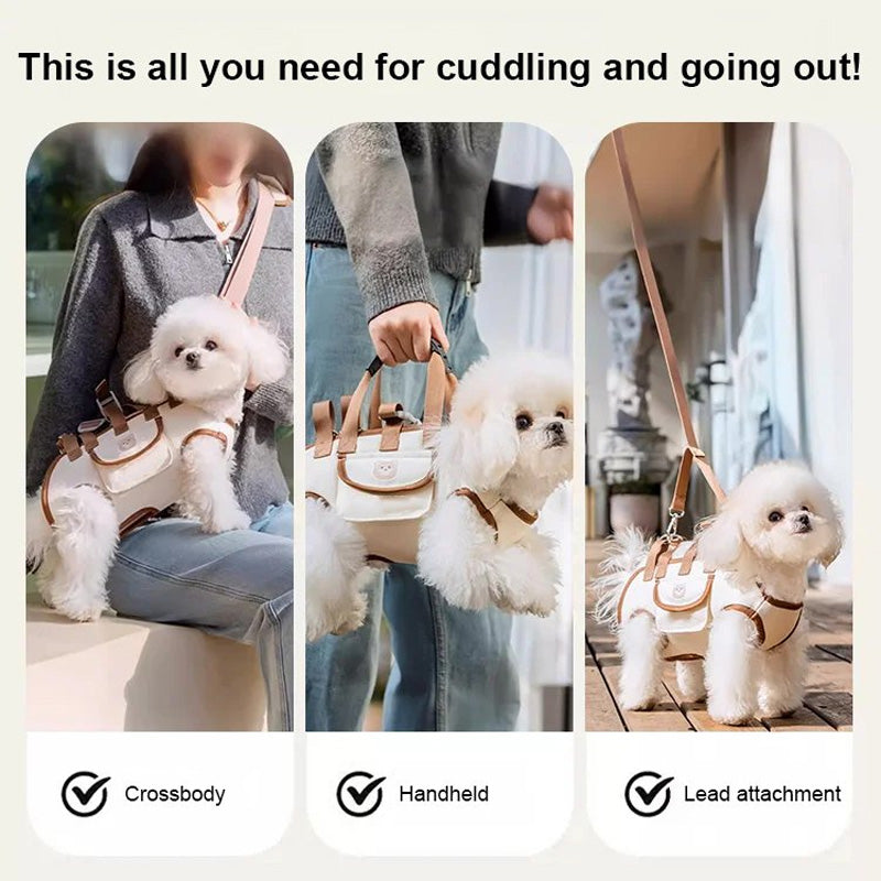 📢📢50% OFF !! ⏰Portable Breathable Pet Carrier Sling & Backpack