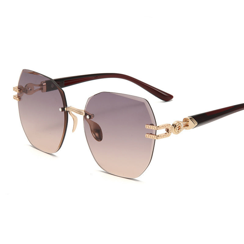 ⏳Time-Limited Special⏰Statement Rimless Sunglasses