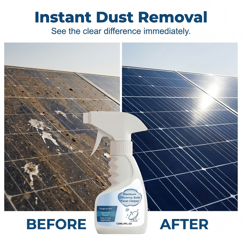 🥳2026 HOT SALE🥳💞50K+ SOLD!☀️💡 50% OFF! Maximum Efficiency Solar Panel Cleaner – Removes dust & bird droppings, restores peak performance. Clean panels = more savings on your energy bills! 🔧✨