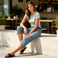 👖55% OFF NOW ! ✨Women's High-Waist Cargo Capri Pants – Breathable Cotton with Utility Pockets, Adjustable Cuffs Casual Summer Trousers
