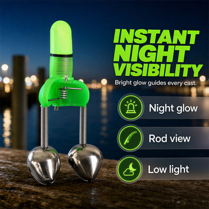 📢📢 60% OFF !! ⏰ Night Fishing Rod Alarm Bells – Sensitive Bite Detection, Loud Ring & Perfect for Carp, Coarse & Sea Fishing After Dark 🎣✨