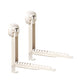 🔥Suction Cup Extendable Folding Drying Rack – No-Drill, Space-Saving, for Bathroom Balcony 👚