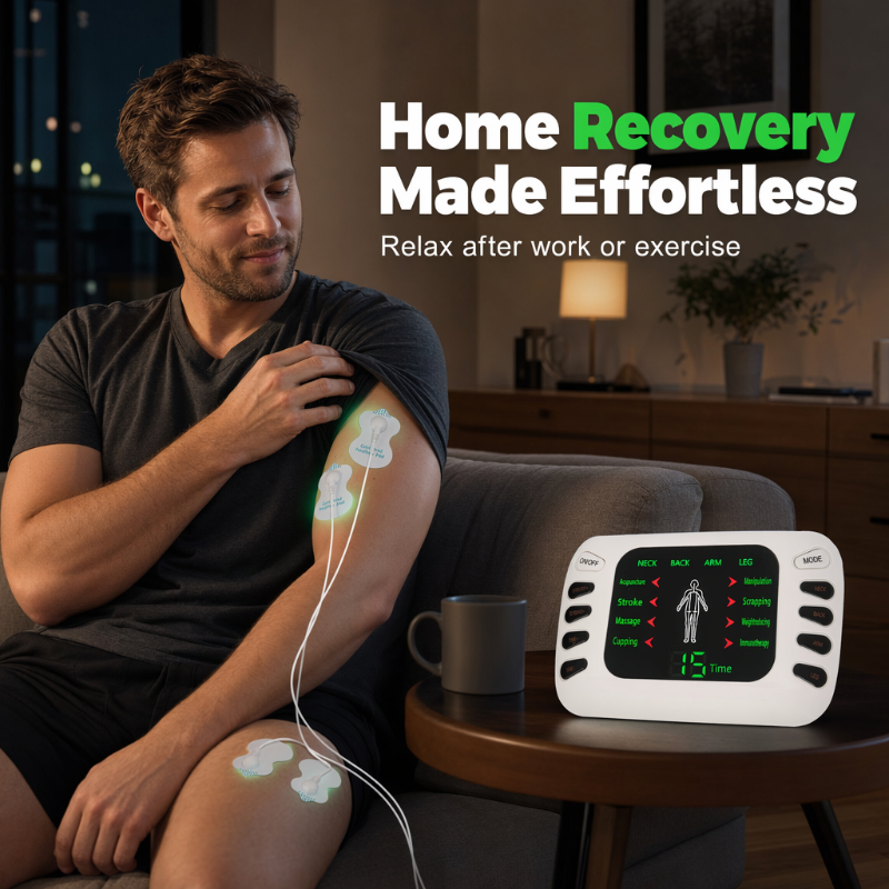 🥳2026 HOT SALE🥳💞50K+ SOLD!💚Electric Pulse Massager – Simple buttons, clear display – easy to use. Compact design stores neatly – home recovery made effortless! 🌟💪