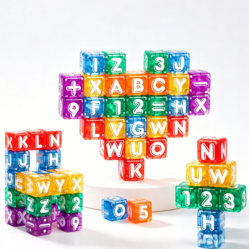 ⏰Magnetic Alphabet Number Cubes for Children