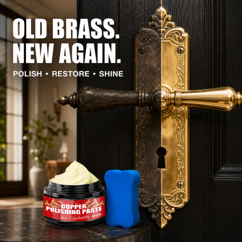 🥳2026 HOT SALE🥳💞50K+ SOLD!🧽Copper Brass Polish Paste – Restores tarnished brass & copper to brilliant shine. Removes oxidation & fine scratches – perfect for antiques & instruments! 🎺🛡️