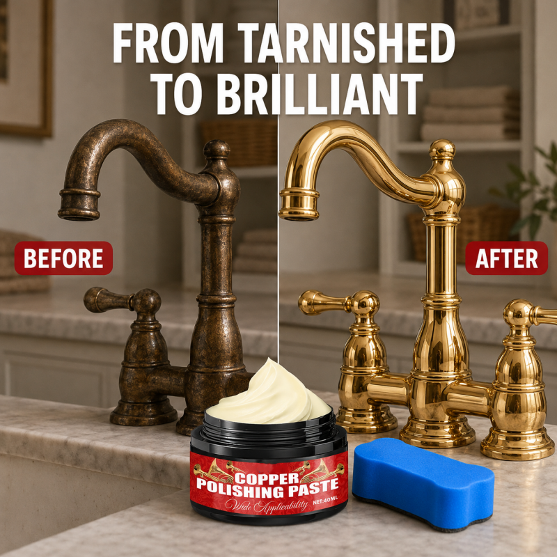 🥳2026 HOT SALE🥳💞50K+ SOLD!🧽Copper Brass Polish Paste – Restores tarnished brass & copper to brilliant shine. Removes oxidation & fine scratches – perfect for antiques & instruments! 🎺🛡️