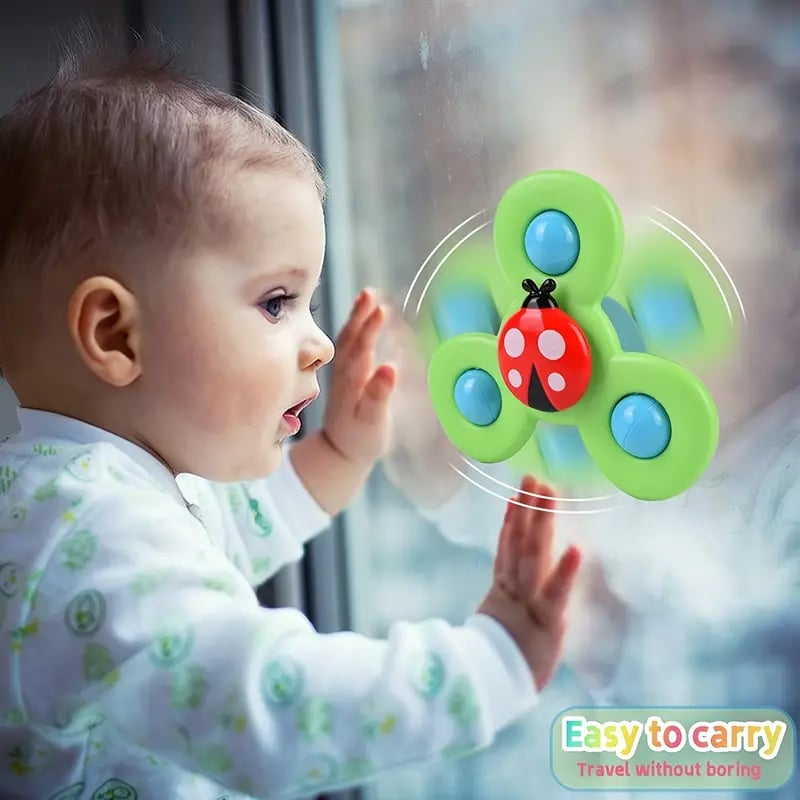 ⚡ On sale today only! 🧸 Suction cup spinners for fun and play