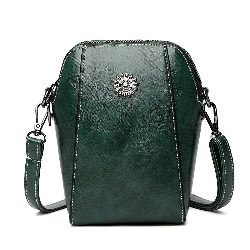 👛LAST DAY SALE 54% OFF🍂 Women Handmade Leather Crossbody Phone Bag – Lightweight Small Purse for Essentials, Fits Phone, Cards & Keys 🛍️✨