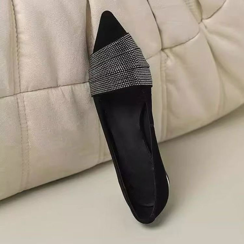 Pointed Toe Low Heel Shoes for Women