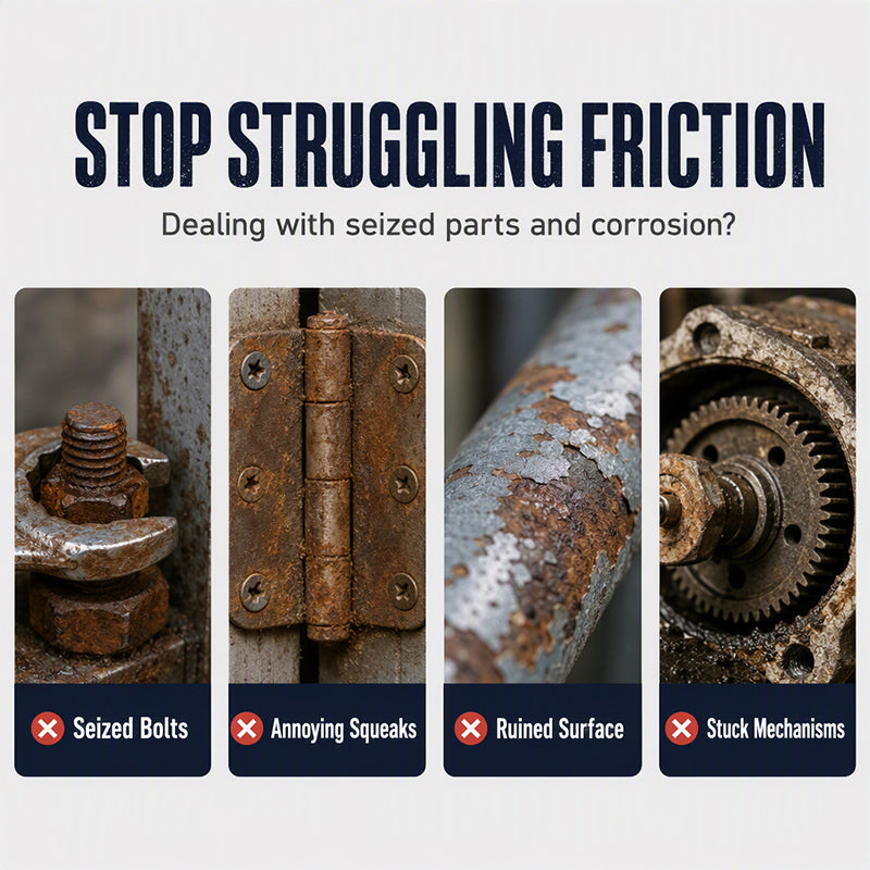 [Buy 2 Get 1 Free] Multi-Purpose Rust Remover Spray & Lubricant