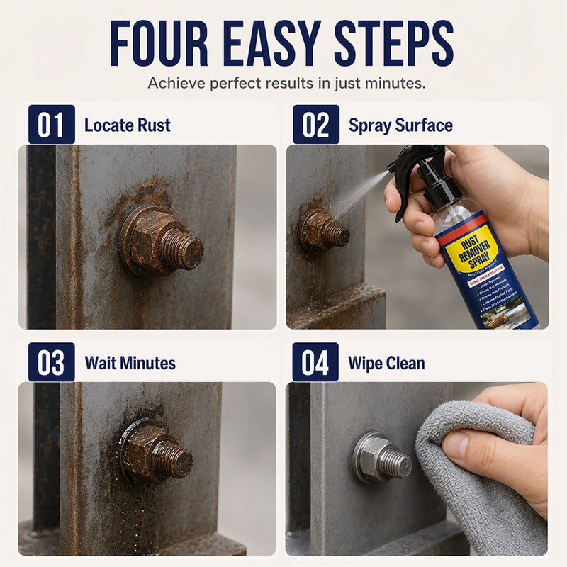 [Buy 2 Get 1 Free] Multi-Purpose Rust Remover Spray & Lubricant