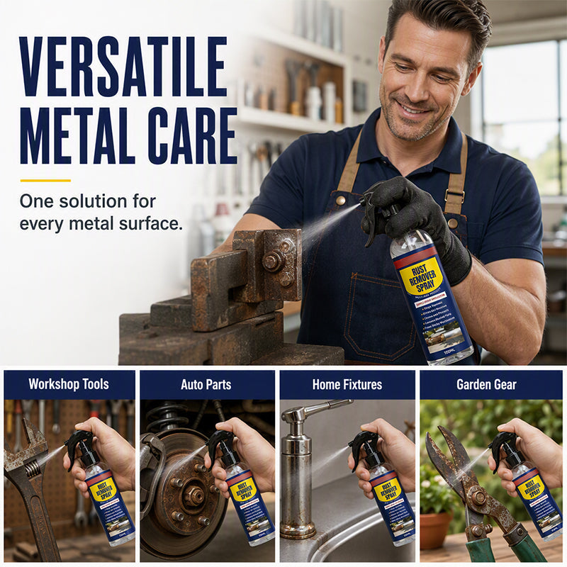 [Buy 2 Get 1 Free] Multi-Purpose Rust Remover Spray & Lubricant