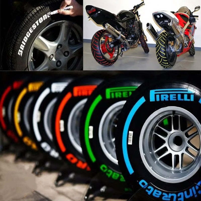 🔥Oil-Based Waterproof Tire Paint Marker