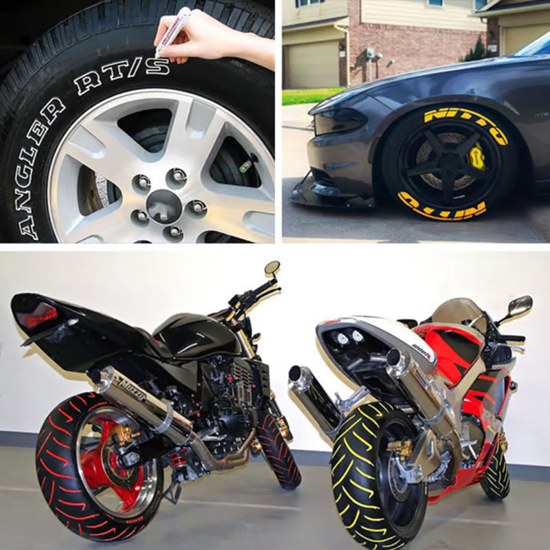 🔥Oil-Based Waterproof Tire Paint Marker