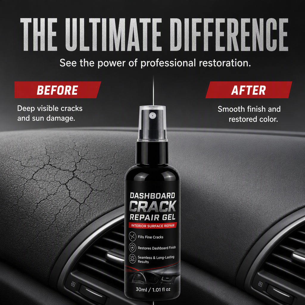 🥳2026 HOT SALE🥳💞50K+ SOLD!🛡️✨Buy 1 Get 1 Free! Professional Car Dashboard Crack Repair Gel – Fills cracks seamlessly, blends with original texture. UV defense prevents sun damage – restore your dashboard like new! 🚗💎