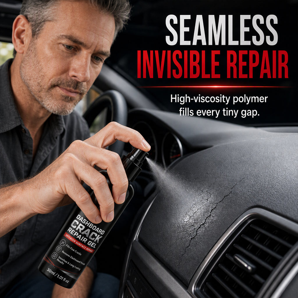 🥳2026 HOT SALE🥳💞50K+ SOLD!🛡️✨Buy 1 Get 1 Free! Professional Car Dashboard Crack Repair Gel – Fills cracks seamlessly, blends with original texture. UV defense prevents sun damage – restore your dashboard like new! 🚗💎