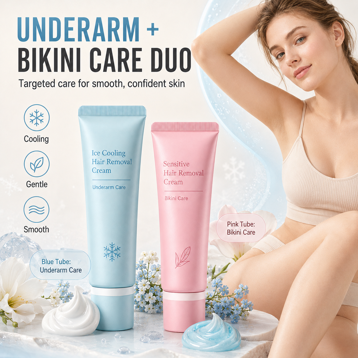 【Buy 2 Get 1 Free】Gentle Hair Removal Cream