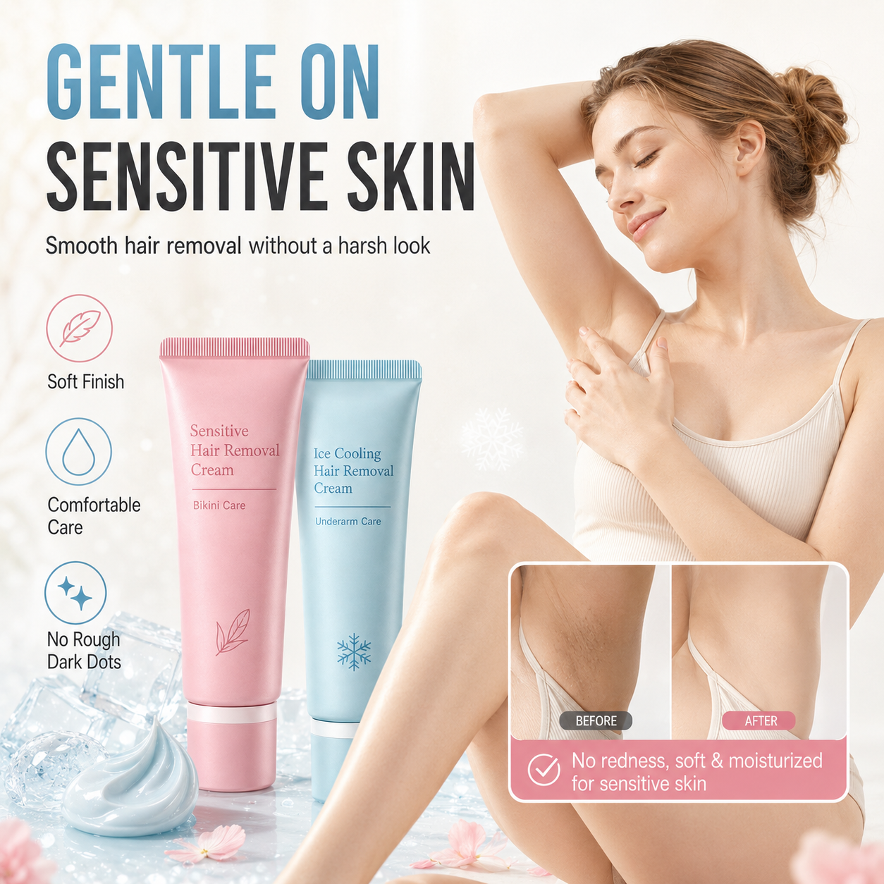 【Buy 2 Get 1 Free】Gentle Hair Removal Cream