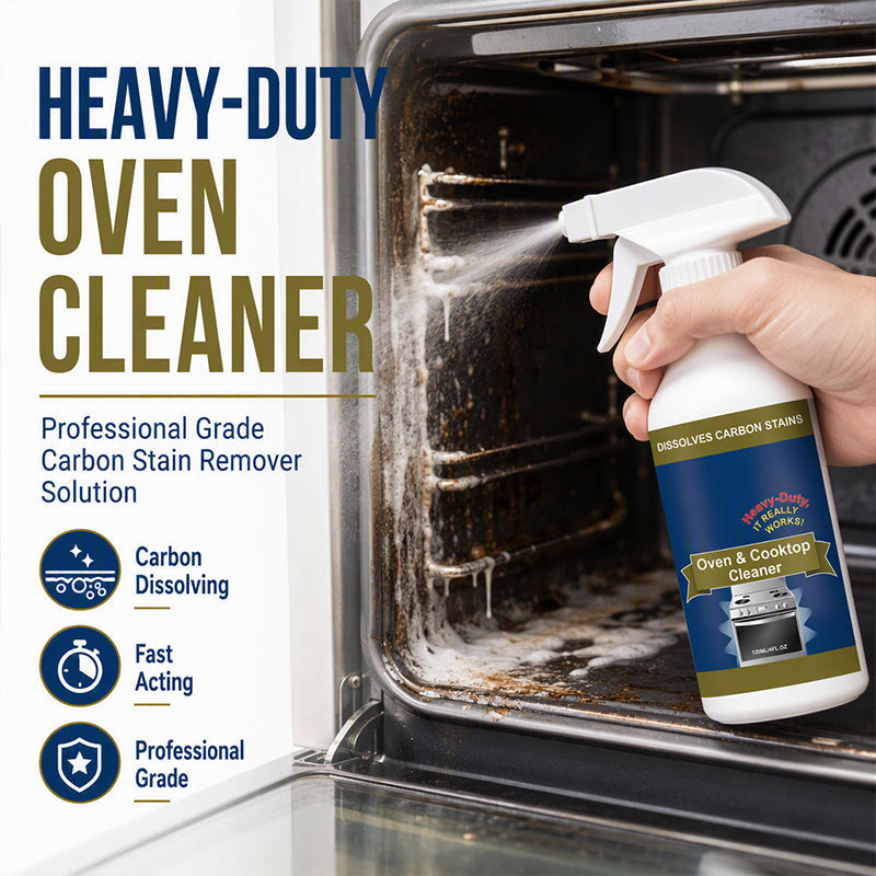 🥳2026 HOT SALE🥳🧼Heavy Duty Oven & Cooktop Cleaner Spray