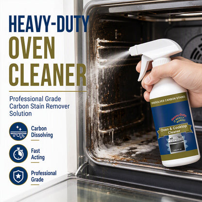 🥳2026 HOT SALE🥳🧼Heavy Duty Oven & Cooktop Cleaner Spray
