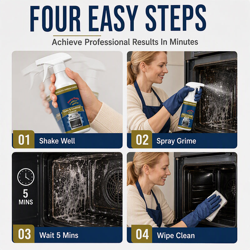 🥳2026 HOT SALE🥳🧼Heavy Duty Oven & Cooktop Cleaner Spray