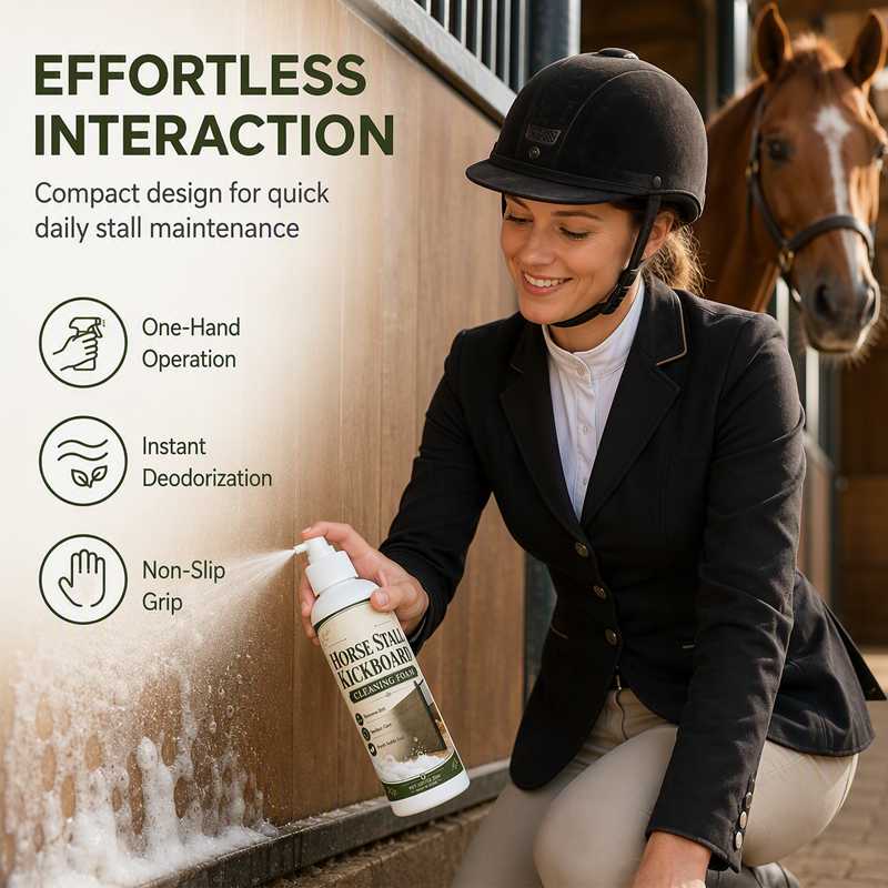 Horse Stall Kickboard Cleaning Spray