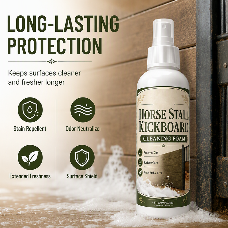 Horse Stall Kickboard Cleaning Spray