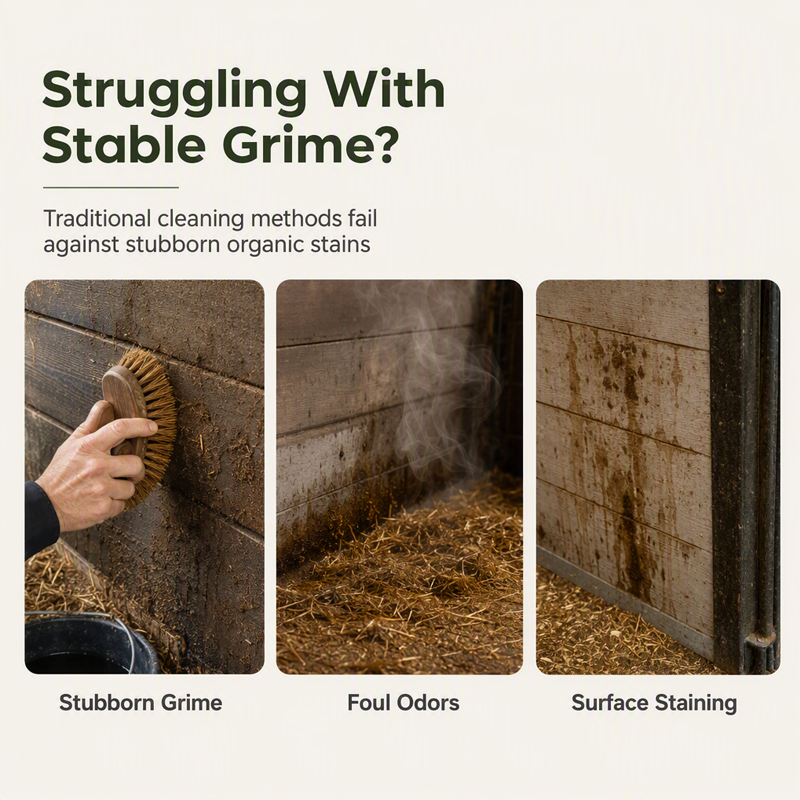 Horse Stall Kickboard Cleaning Spray