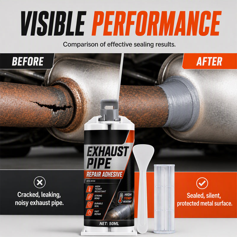 【BUY 2 GET 1 FREE】High Temp Exhaust Pipe Repair Glue