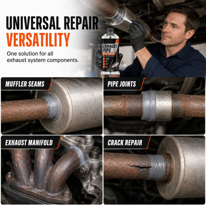【BUY 2 GET 1 FREE】High Temp Exhaust Pipe Repair Glue