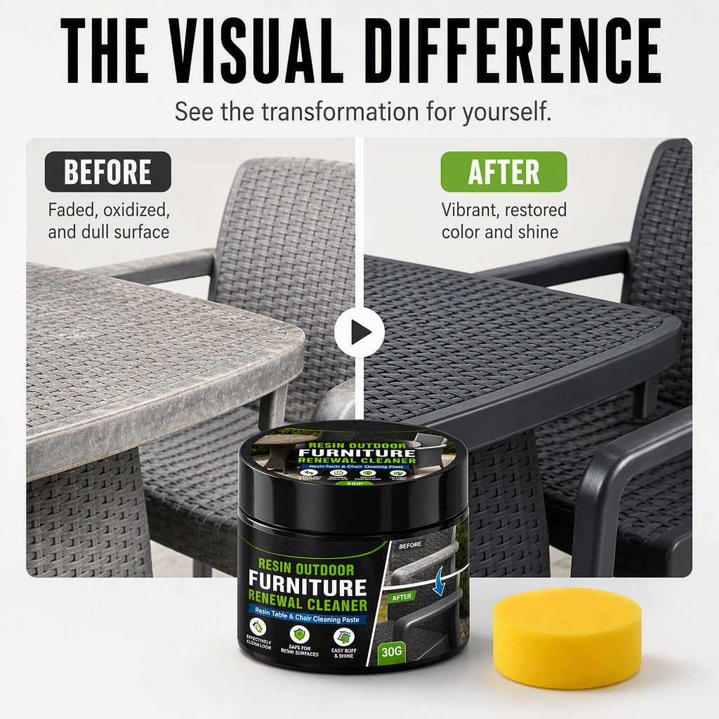 【Buy 2 Get 1 Free】Outdoor Furniture Renewal Paste with Sponge