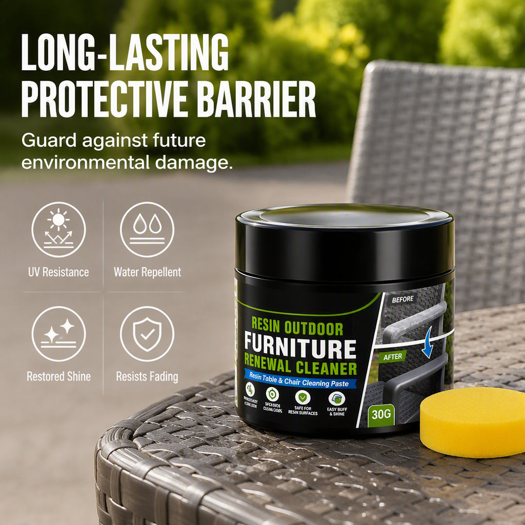 【Buy 2 Get 1 Free】Outdoor Furniture Renewal Paste with Sponge