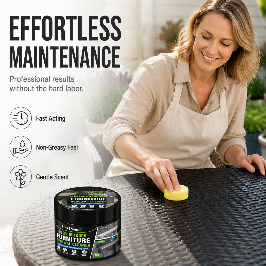 【Buy 2 Get 1 Free】Outdoor Furniture Renewal Paste with Sponge