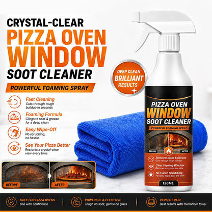 Buy 2 Get 1 Free｜Pizza Oven Window Soot Cleaner Spray
