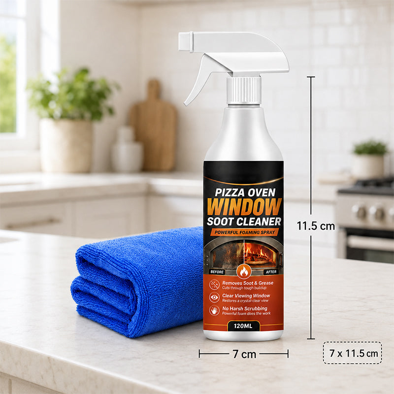 Buy 2 Get 1 Free｜Pizza Oven Window Soot Cleaner Spray