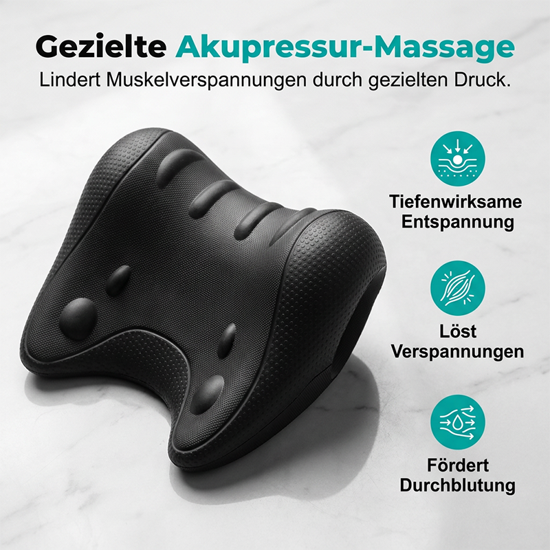 🥳2026 HOT SALE,50K+ SOLD! 💪 U-Shaped Cervical Pillow – Ergonomic gravity traction gently stretches neck & shoulders. Targeted acupressure points release tension – relax deep, correct posture! ✨🛡️