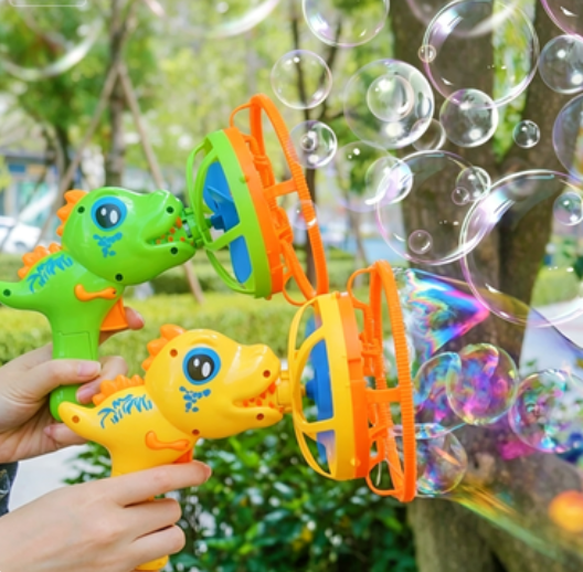 🎁Last Day Promotion 50% OFF🔥 Dinosaur Bubble Gun Blower Toy(Battery is not included)