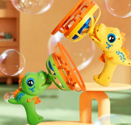 🎁Last Day Promotion 50% OFF🔥 Dinosaur Bubble Gun Blower Toy(Battery is not included)