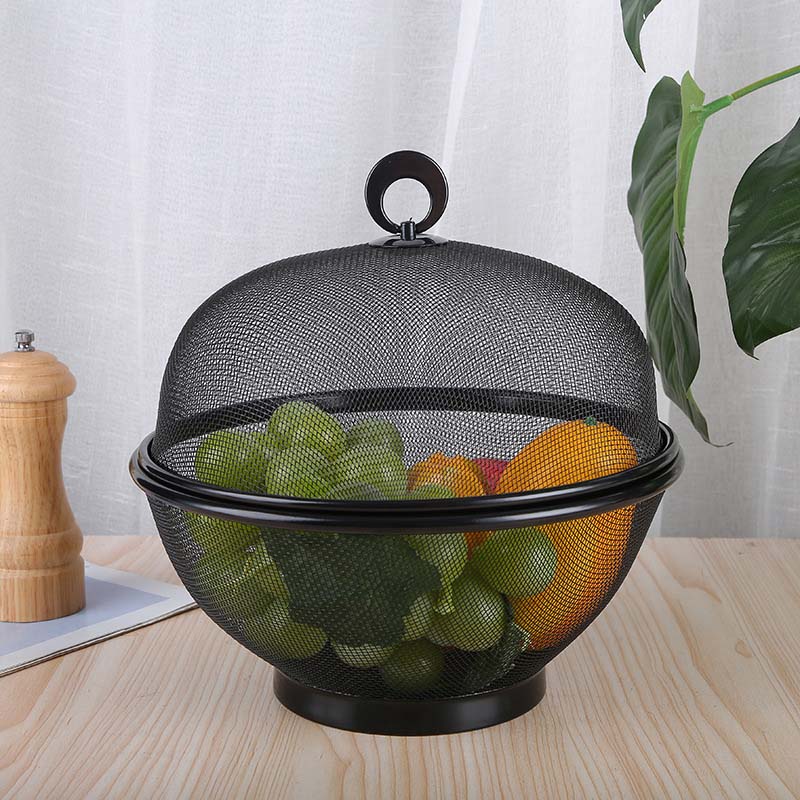 🍎 LIMITED‑TIME 56% OFF! 🧺 Fruit Basket with Lid – Breathable, Drainable, Insect Proof 🍇