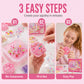 🧁DIY Fried Ice Squishy Toy Kit with Cat Claw Design for Kids