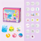 🧁DIY Fried Ice Squishy Toy Kit with Cat Claw Design for Kids