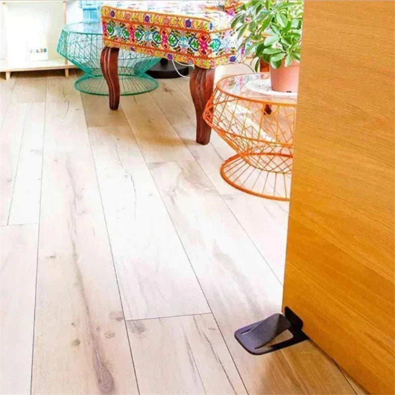 🥳2026 HOT SALE🥳🚪Door Stopper Protector –  No-drill, residue-free & holds doors open. Safe & simple – stock up & save! 🏠✅