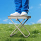 🥳2026 HOT SALE,50K+ SOLD! 👜🪑 Portable Folding Stool with Handbag Design – Transforms into a chic handbag with shoulder strap. Carbon steel frame, 100kg capacity, double-layer Oxford cloth – instant seating anywhere! 🌟✨