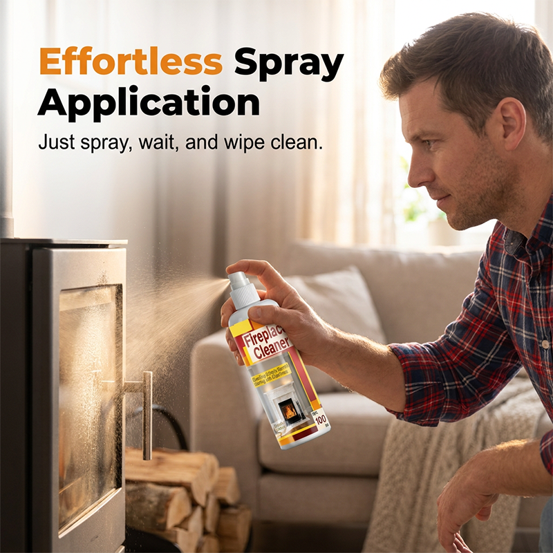 Fast-Acting and Convenient Fireplace Cleaner