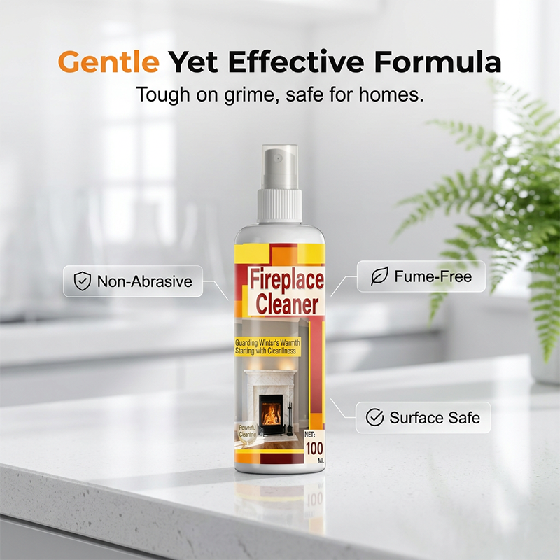 Fast-Acting and Convenient Fireplace Cleaner