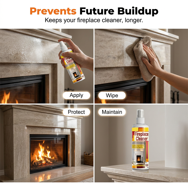Fast-Acting and Convenient Fireplace Cleaner