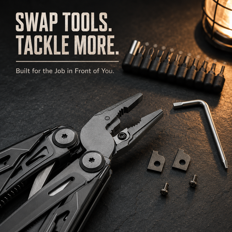 🛠️ LIMITED‑TIME 50% OFF! ⚙️ Portable Folding Multi‑Tool Pliers with Pouch – Sturdy, Compact, Multi‑Functional ✨