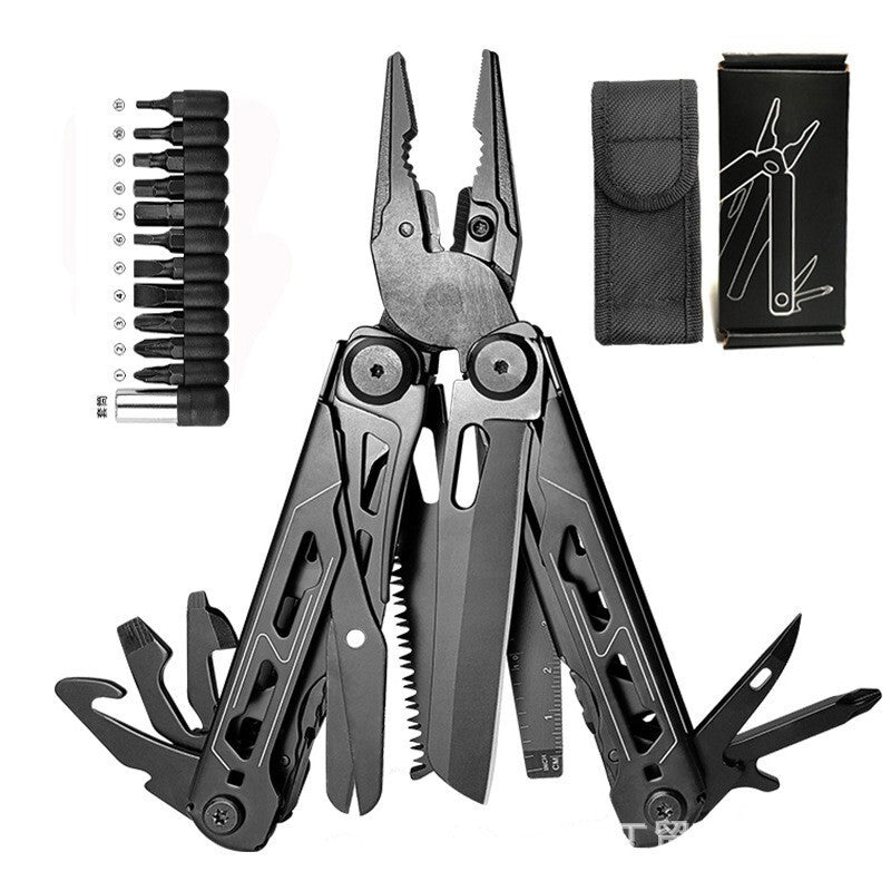 🛠️ LIMITED‑TIME 50% OFF! ⚙️ Portable Folding Multi‑Tool Pliers with Pouch – Sturdy, Compact, Multi‑Functional ✨