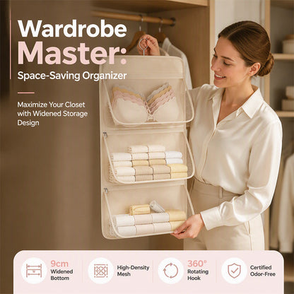 Multi-Layer Mesh Storage Hanging Bag