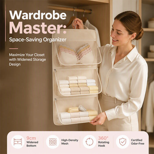 Multi-Layer Mesh Storage Hanging Bag